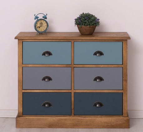 Chest of 6 drawers -...