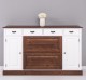 Hallway chest with 2 doors, 6 drawers - Color Top_P081 -  Corp_P004 - DOUBLE COLOR