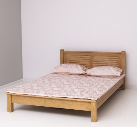3 panel headboard bed with...
