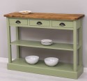 Console with 3 drawers, 1 shelf