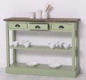 Console with 3 drawers, 1 shelf
