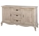 Chest of drawers with 2 doors and 3 drawers, soft close drawers