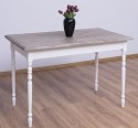 Table with turned legs, dim. 120x70x78