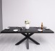 Dining table with central leg in X, lenght 210 - Color_P003 - PAINT