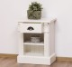 Nightstand with 1 drawer and 1 shelf, Directoire Collection