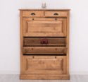 Shoe Rack With 3 Doors And 2 Drawers - Color_P001 - WAX