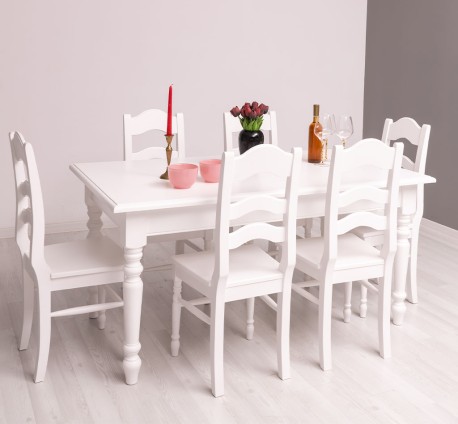 Dining Table With Turned...