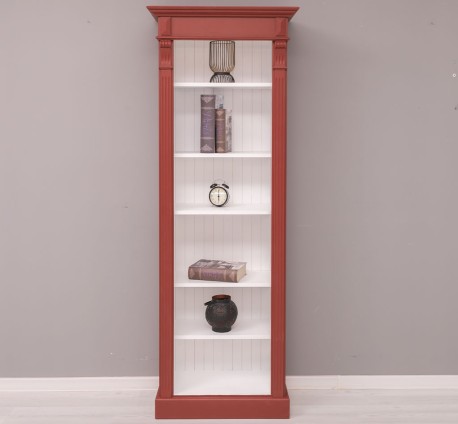 Bookcase, Directoire Collection - Color Ext._P029 / Color Int._P004 - DOUBLE COLORED