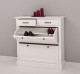 Shoe rack with 2 doors, 2 drawers - Color_P039 - PAINT