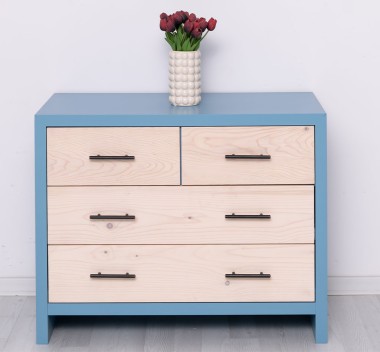 Chest with 4 drawers "Rustic Haven"
