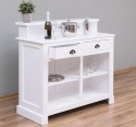 Bar with 2 drawers, 2 open compartments