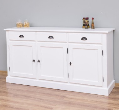 Buffet with 3 doors, 3 drawers, BAS