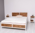 Bed with dim. 160x200 "Rustic Haven"