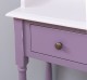 Small console, turned legs, 1 drawer