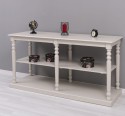 Large console with turned legs, 1 shelf