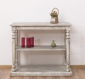 Console with turned legs, 1 shelf