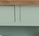 Console with 2 shelves, 3 drawers
