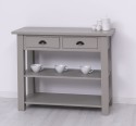 Console with 2 shelves