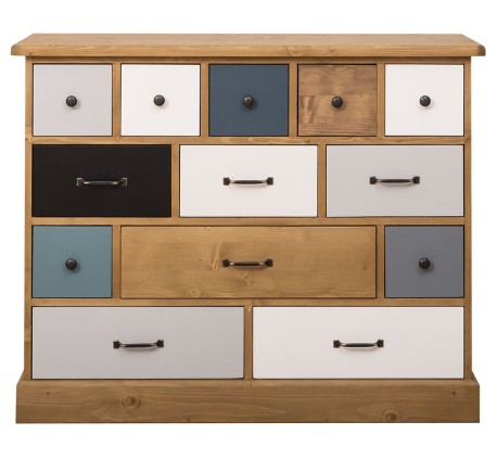 Chest of drawers with 13...
