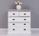 Chest of drawers with 2 narrow drawers + 3 wide drawers
