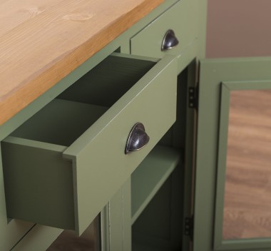 Chest of 2 doors, 2 drawers